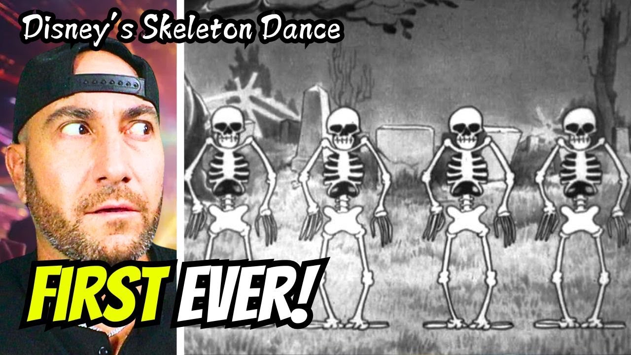 What? FIRST EVER | Disney | Silly Symphonies - The Skeleton Dance - REACTION!