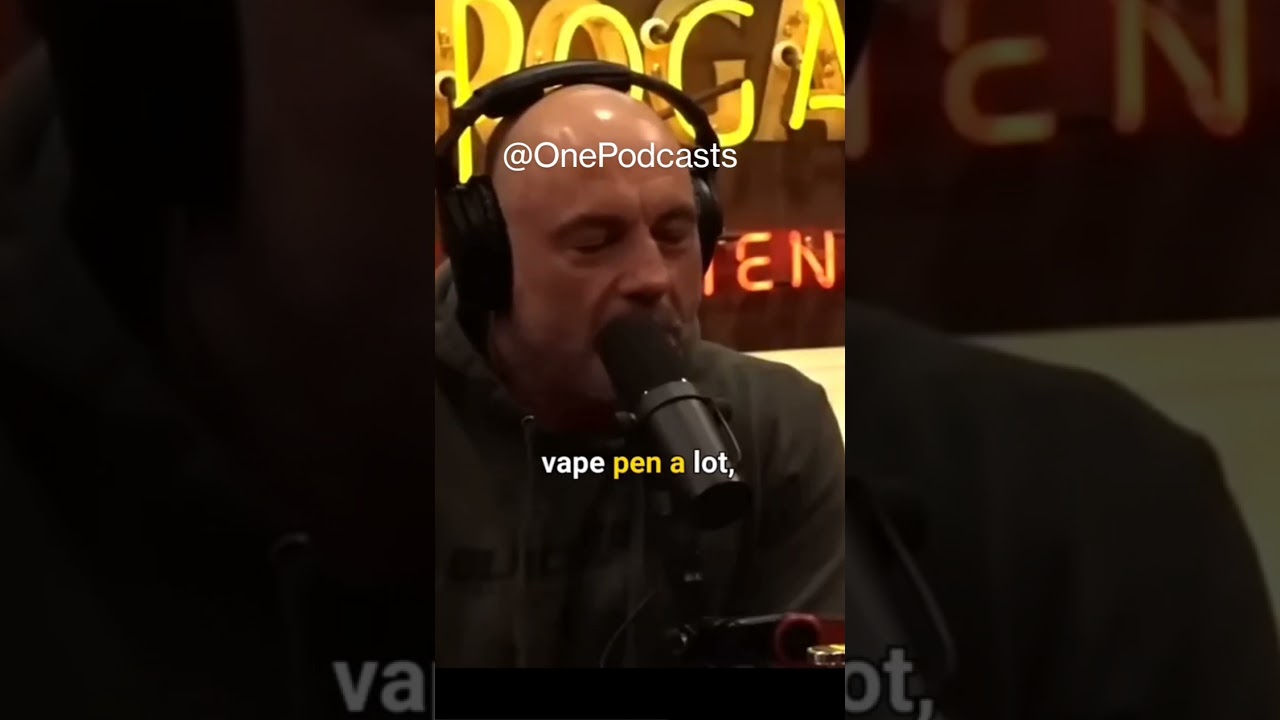 Joe rogan used to vape !!until he quit
