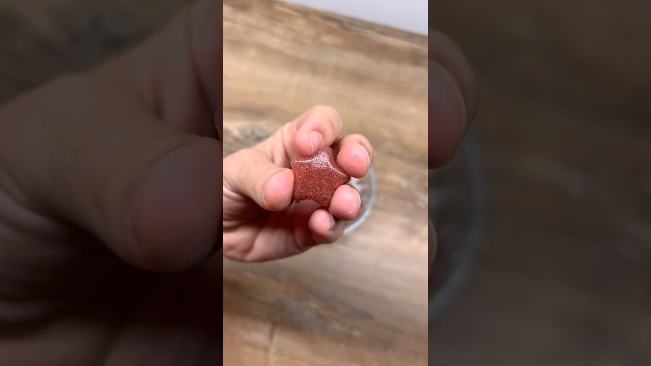 Homemade Strawberry Gummies