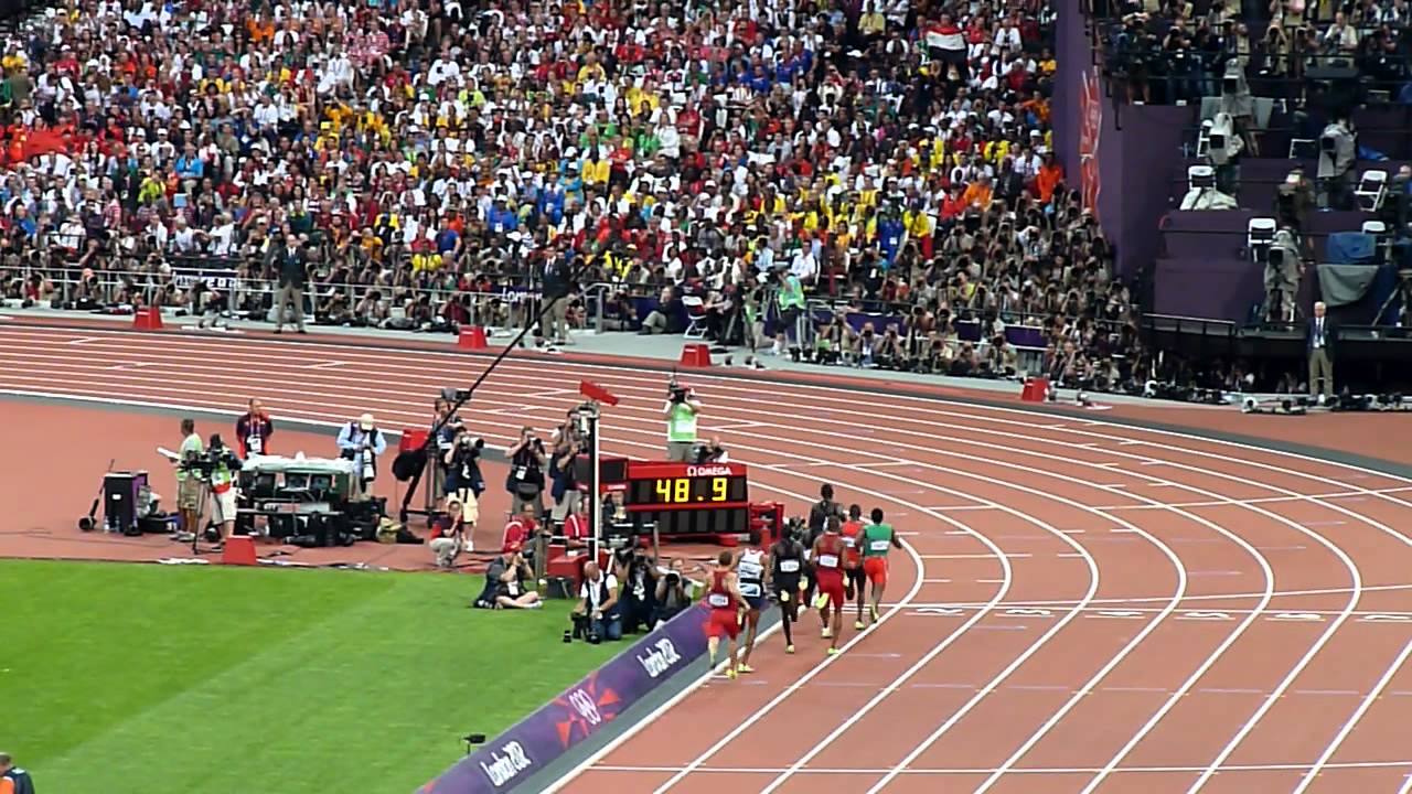 London 2012 - 800 m : David Rudisha 1'40