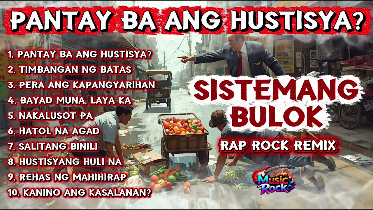 PANTAY BA ANG HUSTISYA? (Rap Rock Album) 🔥 | Aggressive Filipino Protest Music