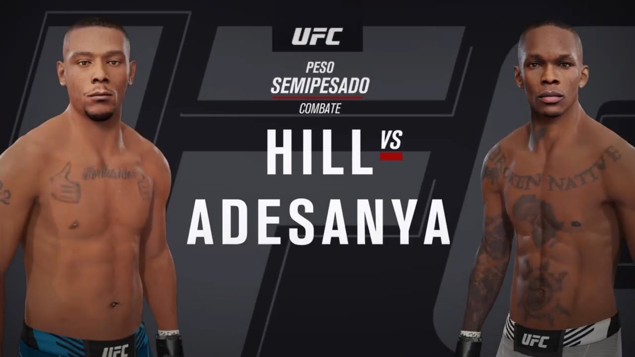 Jamahal Hill VS. Israel Adesanya UFC Fitgh