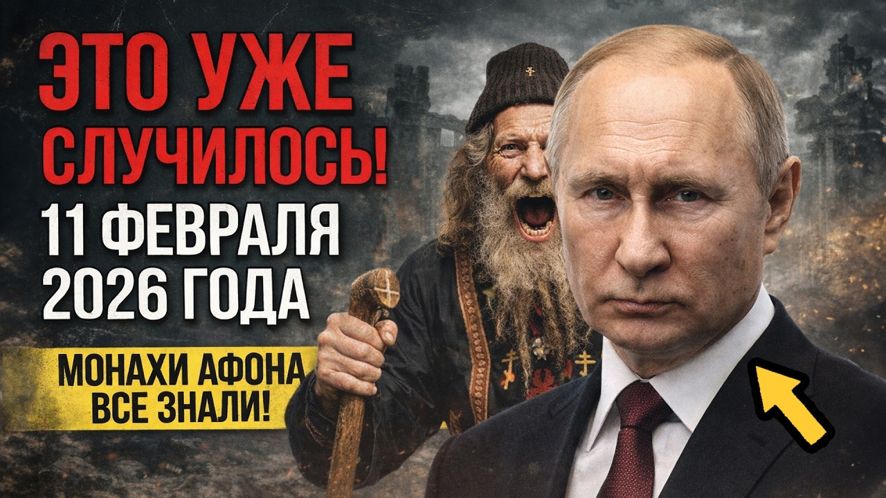 Пророчество АФОНА сбывается ПРЯМО СЕЙЧАС: Страшная правда о том, КТО заменил ПУТИНА в феврале!