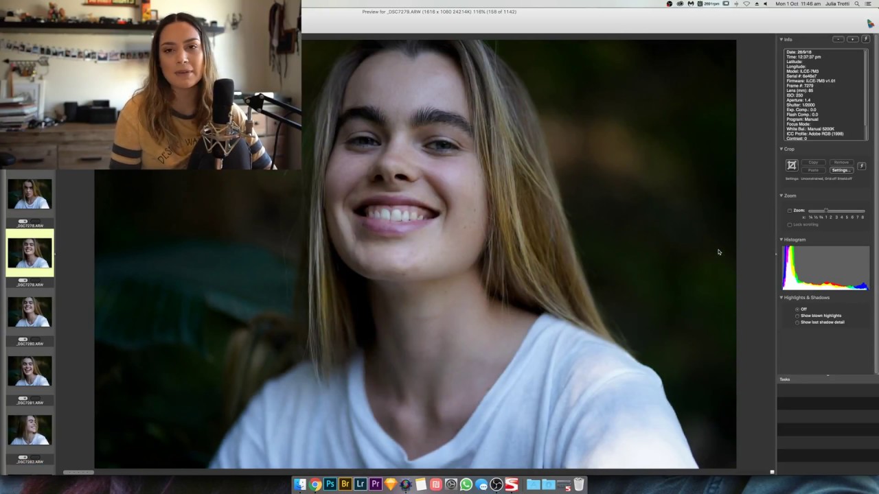 Live Stream with Julia Trotti - Edit photos with me + photography talk!
