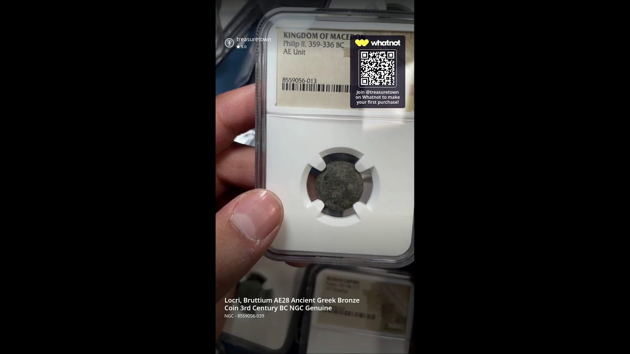 World & Ancient Coins &bull; Isaiah &bull; Treasure Town Purple Sale