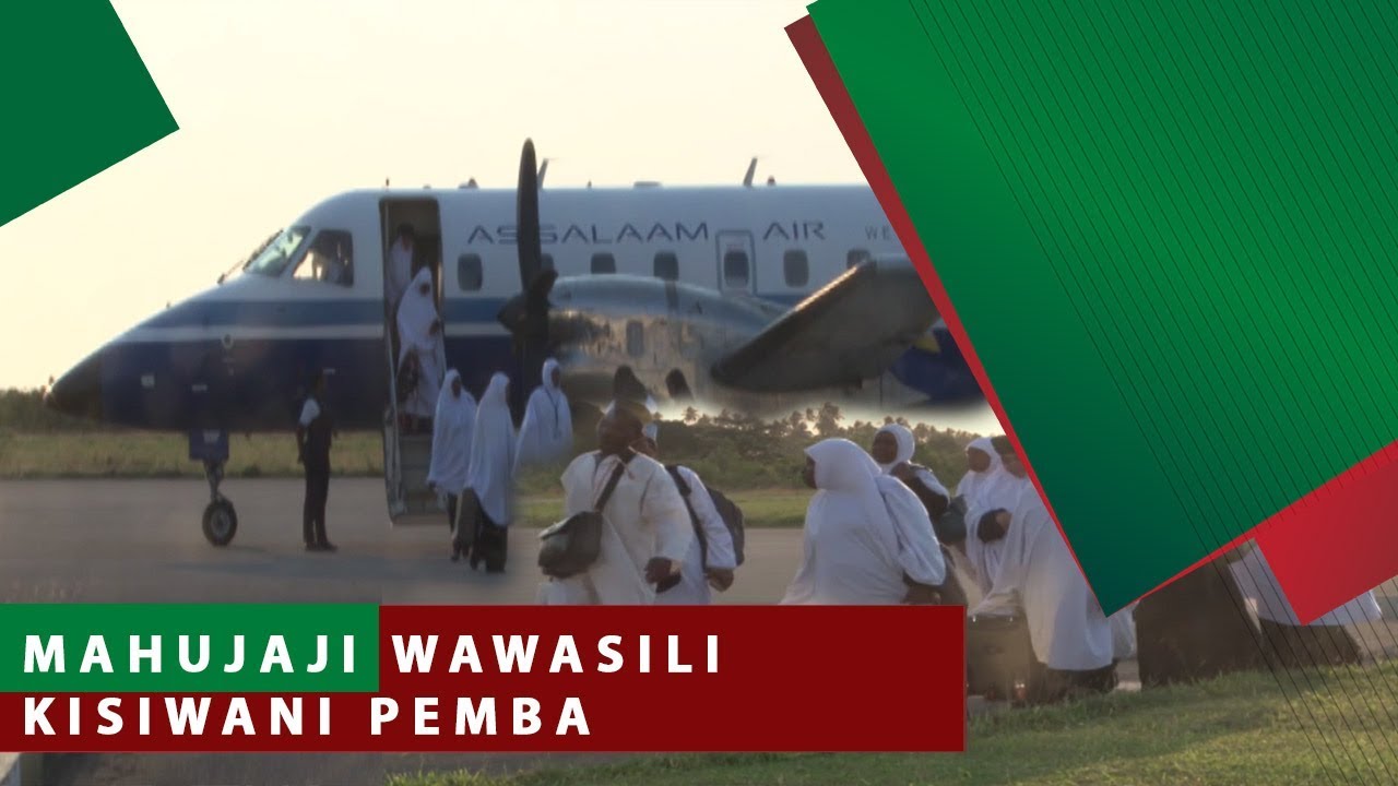 MAHUJAJI WAWASILI KISIWANI PEMBA