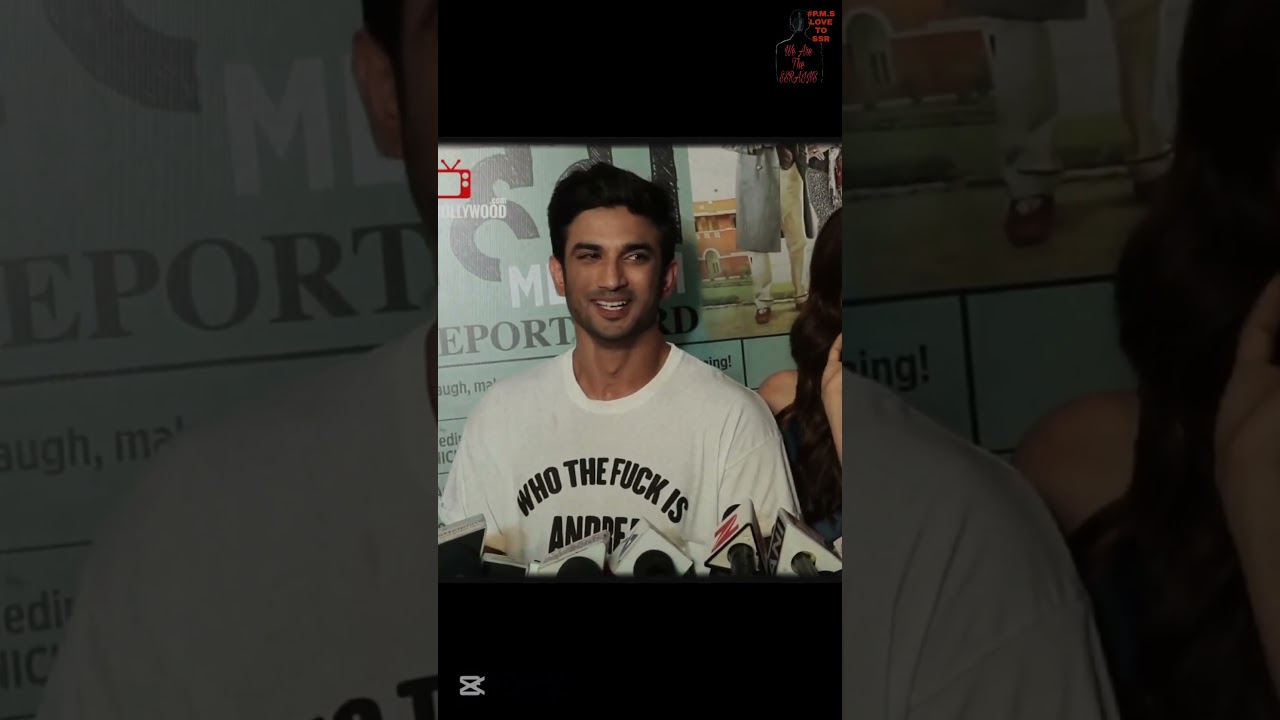 Interview || Sushant Singh Rajput