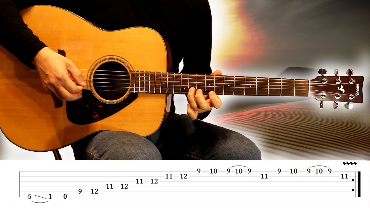Black Desert [Ancient Oriental Music] Guitar Lesson w/ Tabs!