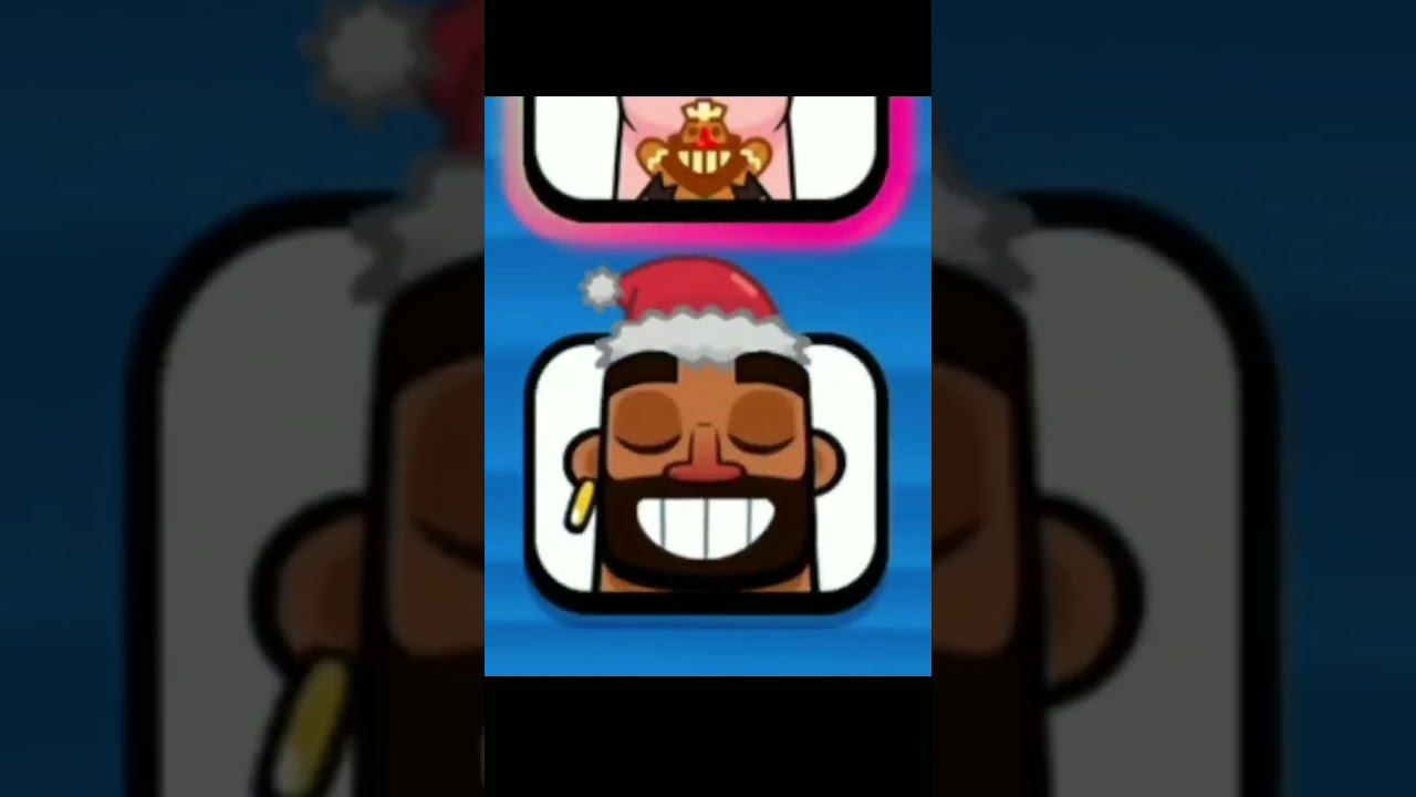Hog Rider: Santa Snowball Emote #clashroyale #shorts