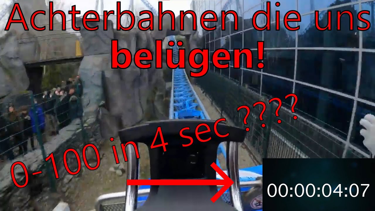 Achterbahnen die uns belügen - Blue Fire und Desert Race