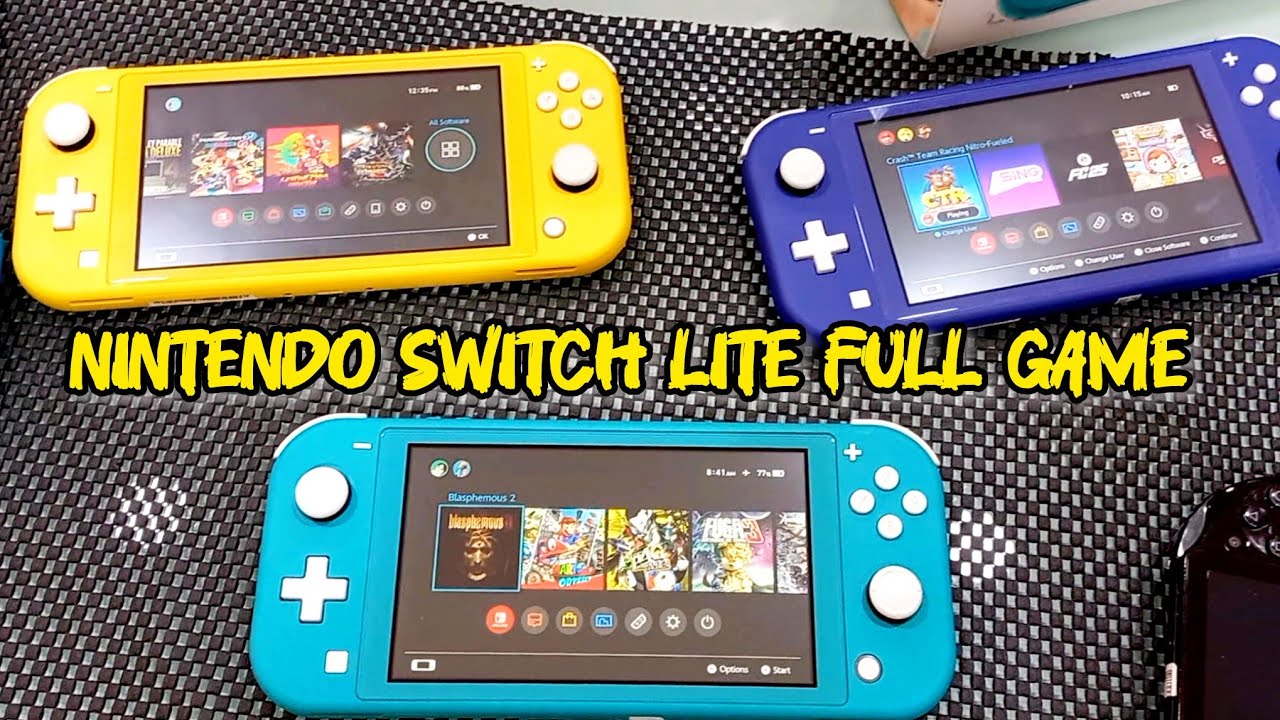 Nintendo Switch Lite Full Game || harga 2 jt an full game banyka 🔥🔥