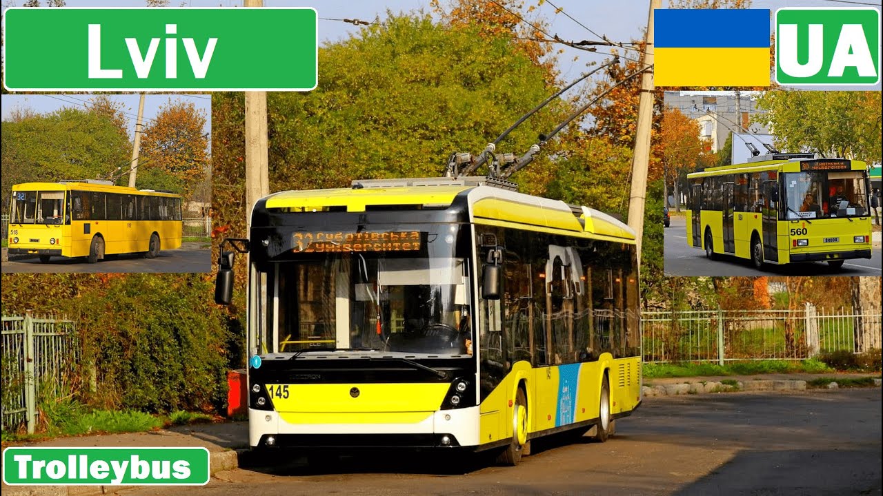 🇺🇦 LVIV TROLLEYBUS 2020 | Львівський тролейбус【4K】
