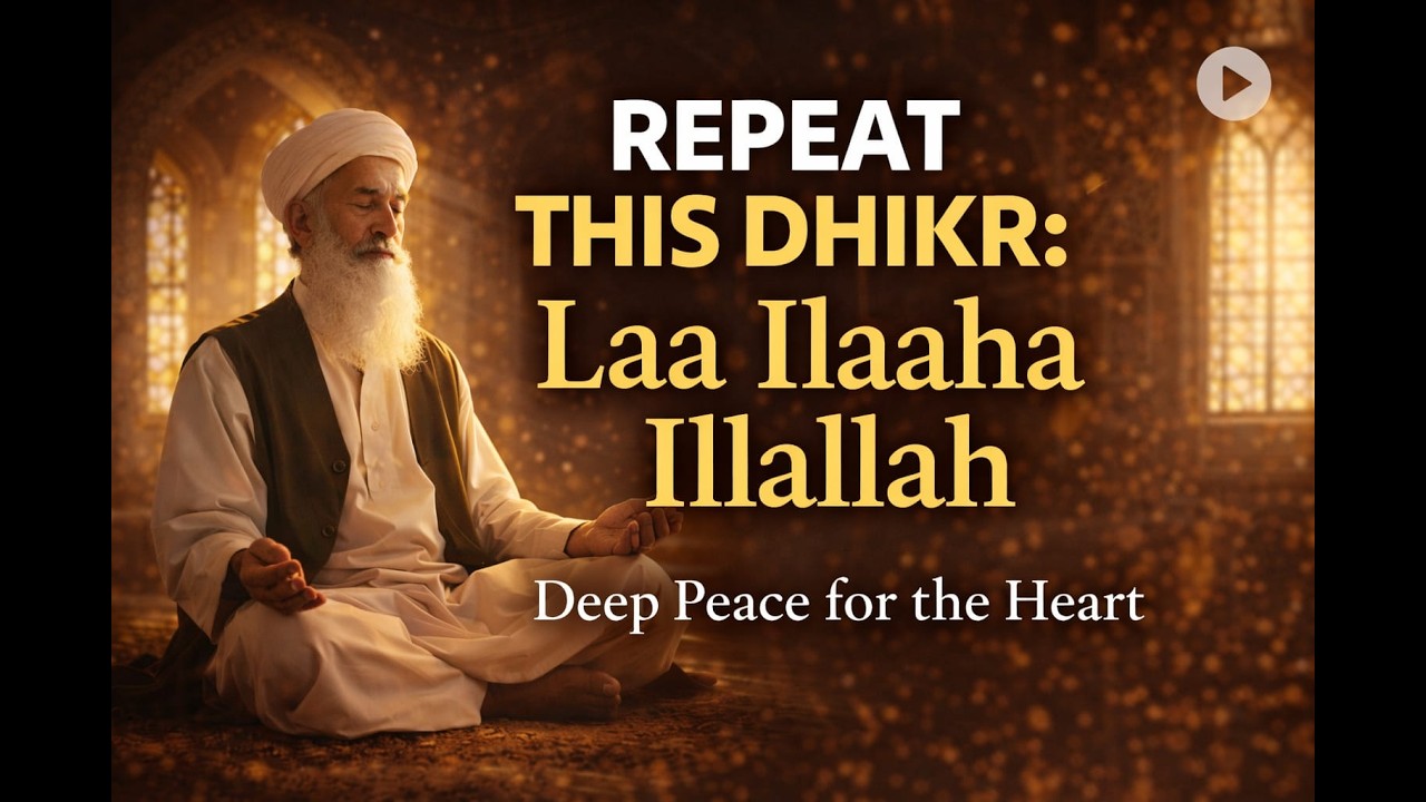 Repeat This Dhikr: Laa Ilaaha Illallah | Deep Peace for the Heart
