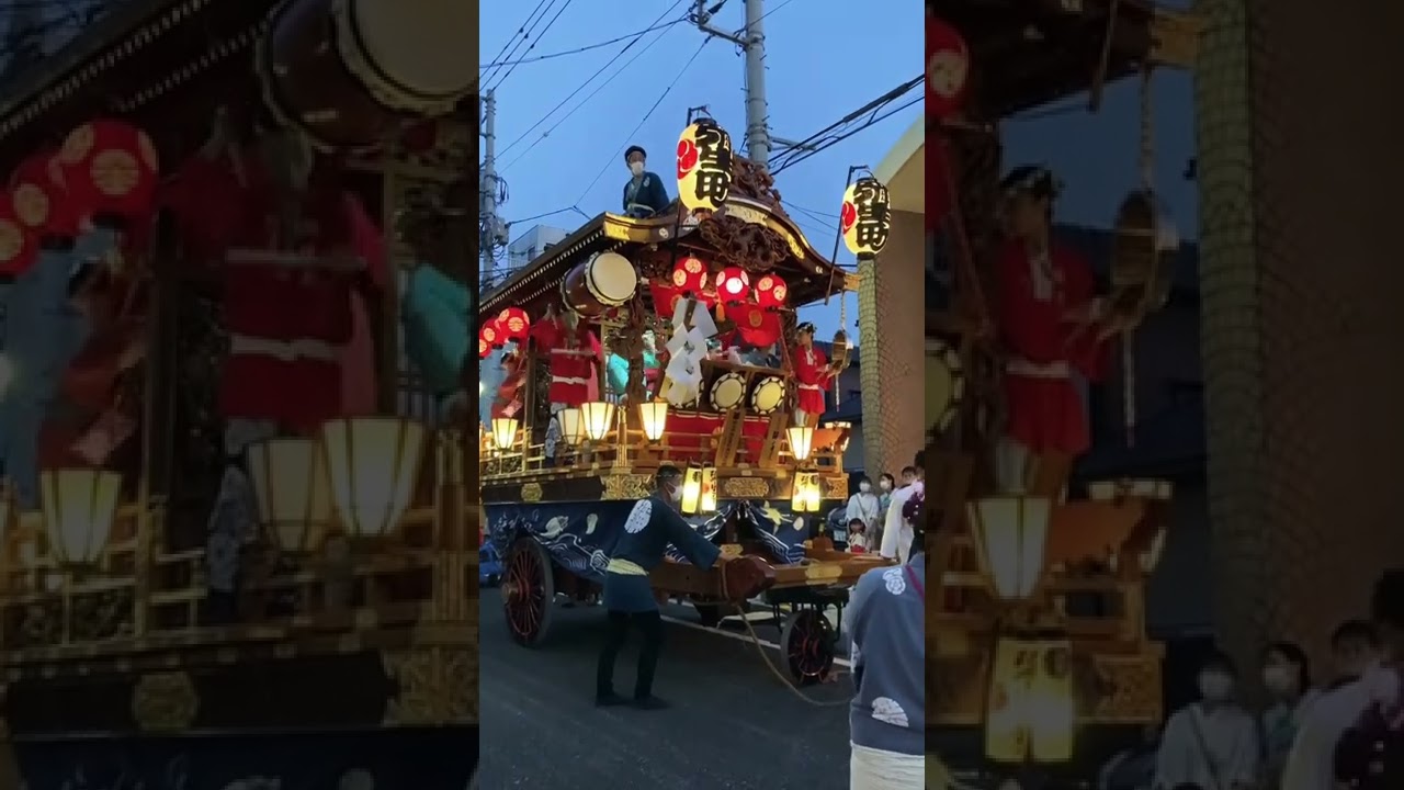 2022年うちわ祭り 山車 弥生町