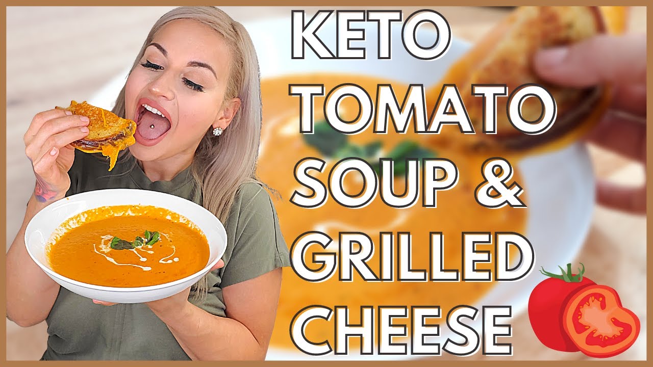 Keto Tomato Soup & Grilled Cheese | Ultimate Keto Comfort Food