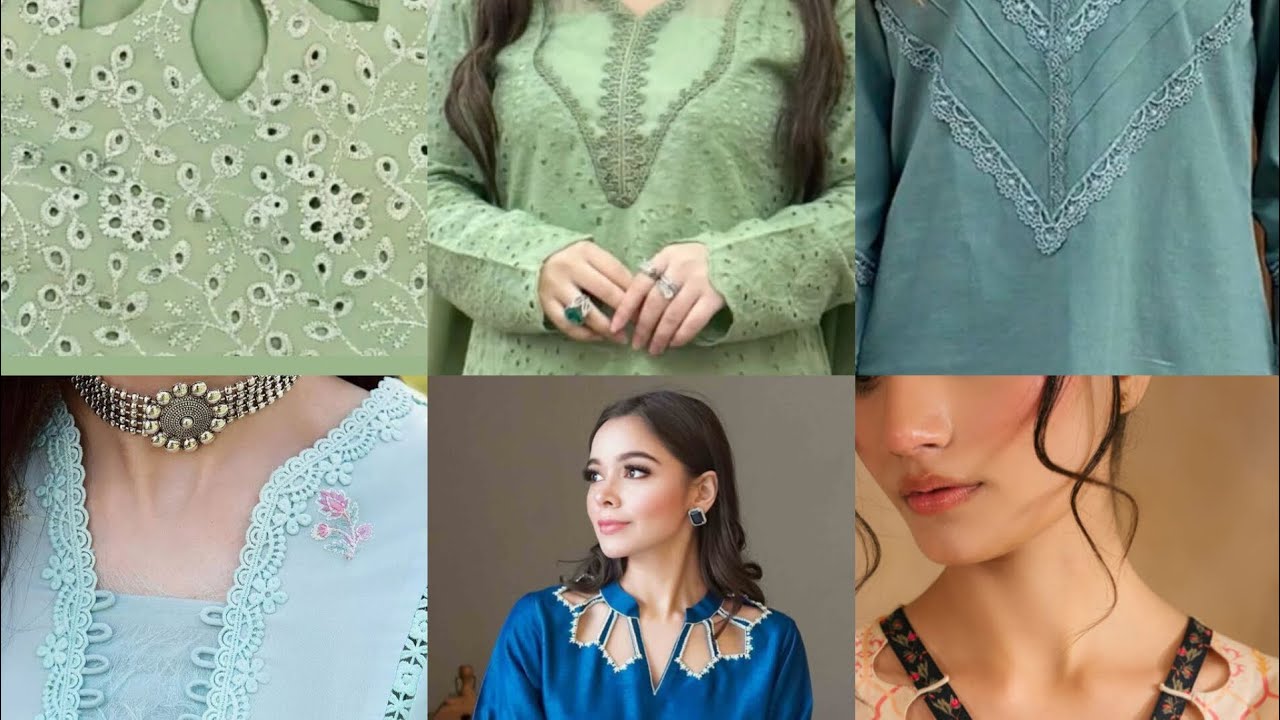Festive Glam Neck Designs