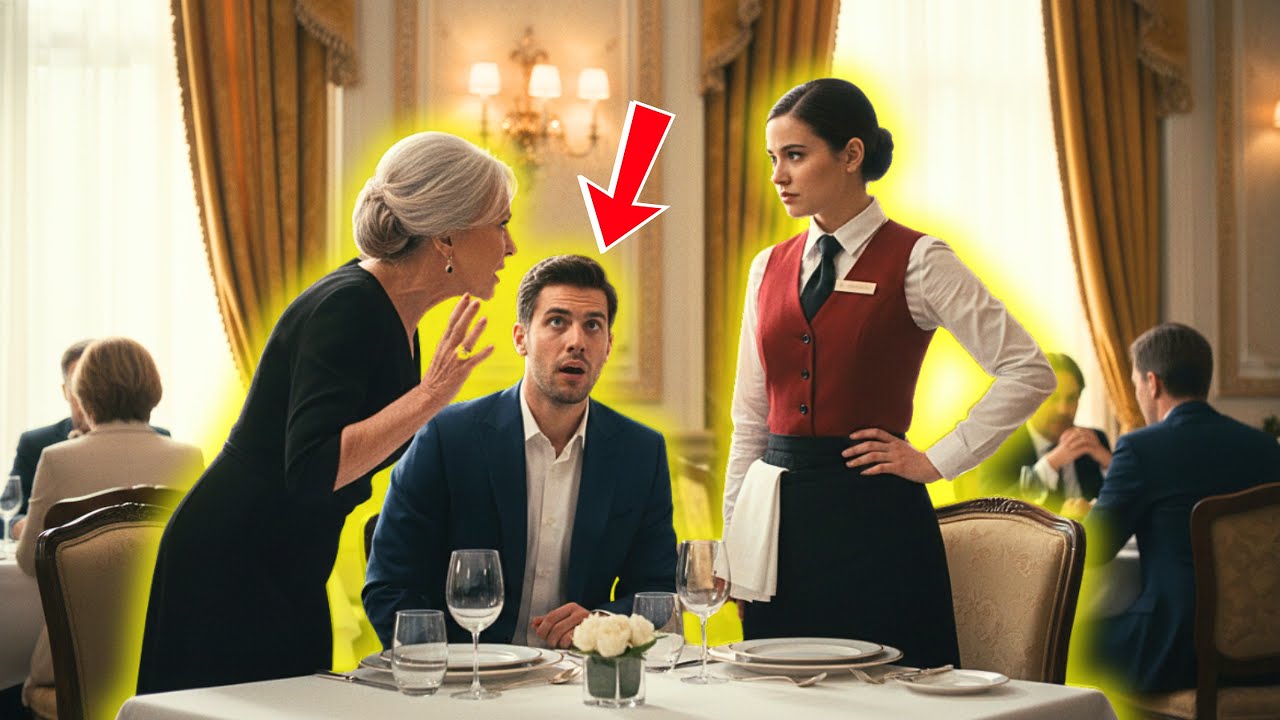 Everyone Feared the Millionaire’s Mother… Until a Waitress Stopped the Whole Restaurant