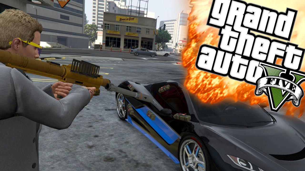EXPLOSIEVE WRAAK! - GTA 5 Online Funny Moments