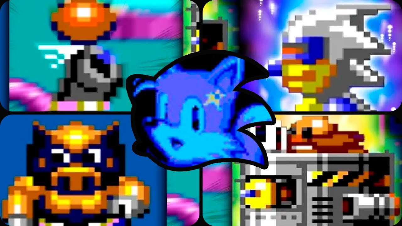 Sonic the Hedgehog 2 (8-bit) All Bosses (No Damage)