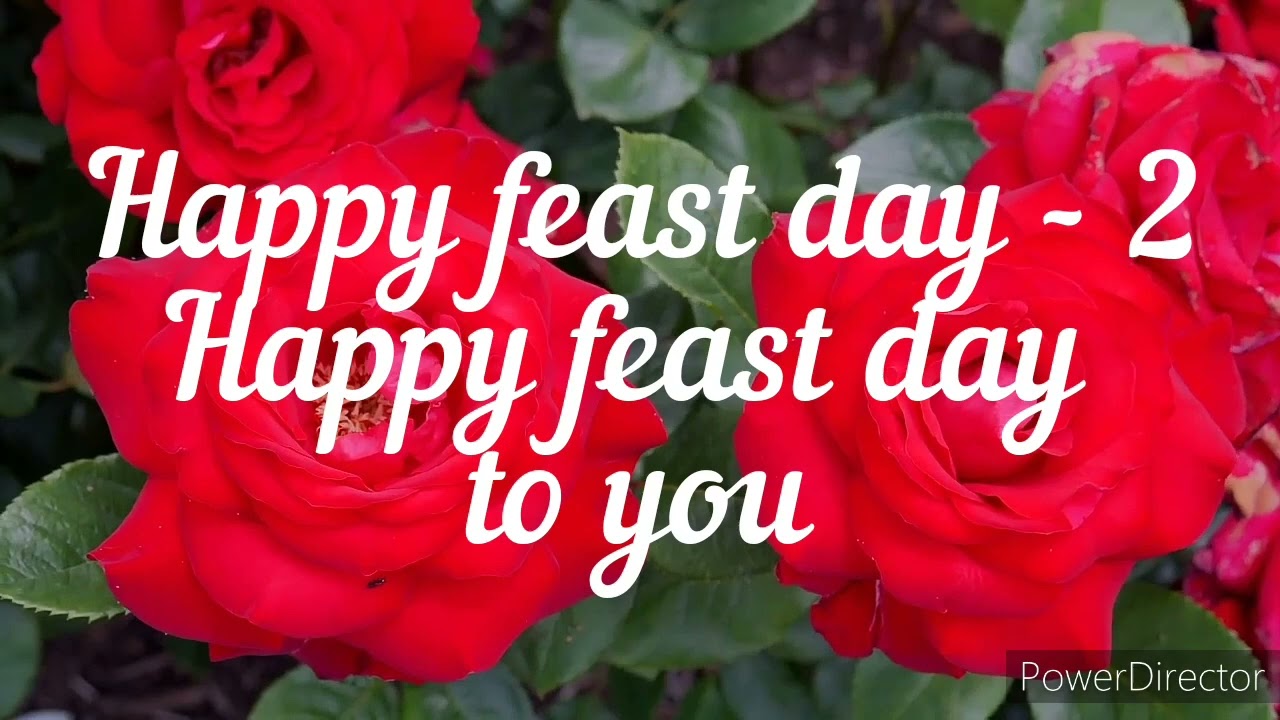 Happy feast day / Wishing song