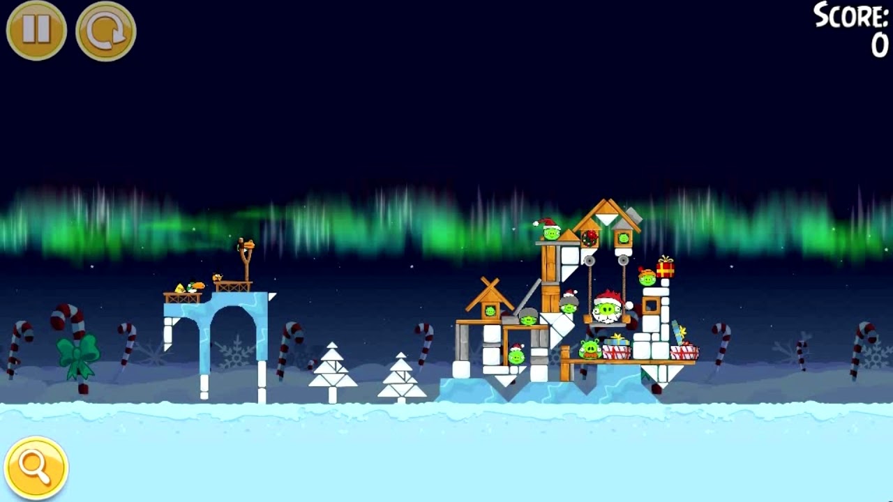 Angry Birds Seasons - Winter Wonderham Ambience (Extended)