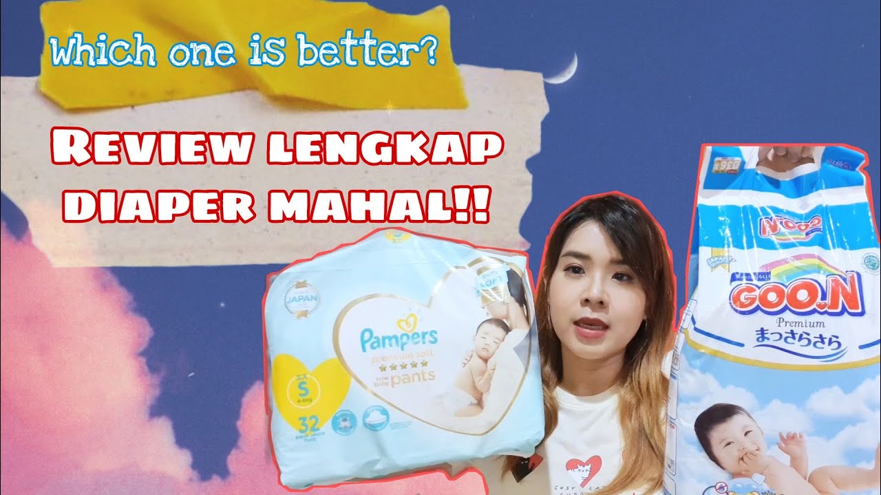 REVIEW PAMPERS VS GOON PREMIUM, MANA LEBIH BAIK?