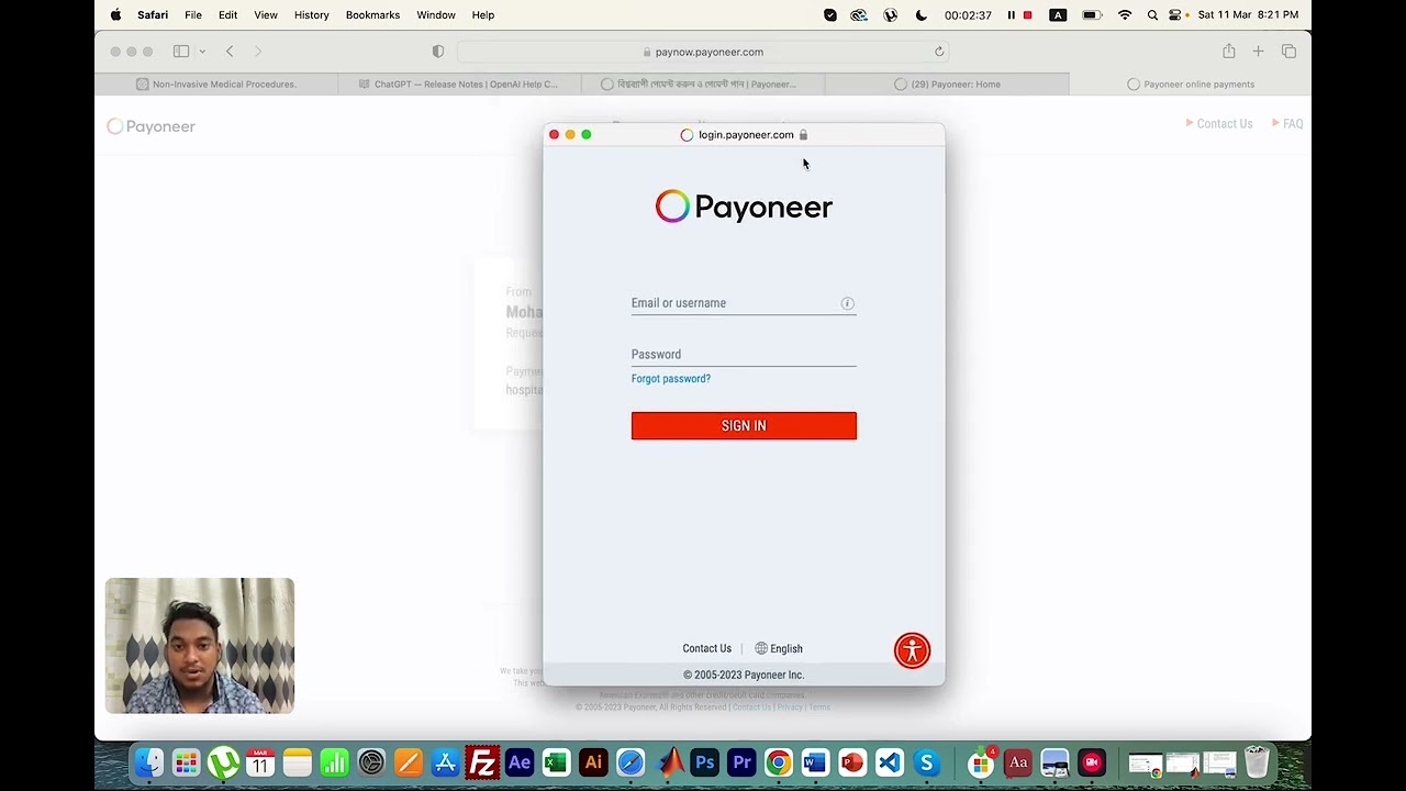 $400 Sending & Receiving in 6 Minutes Process ONLY by Payoneer Payment Request