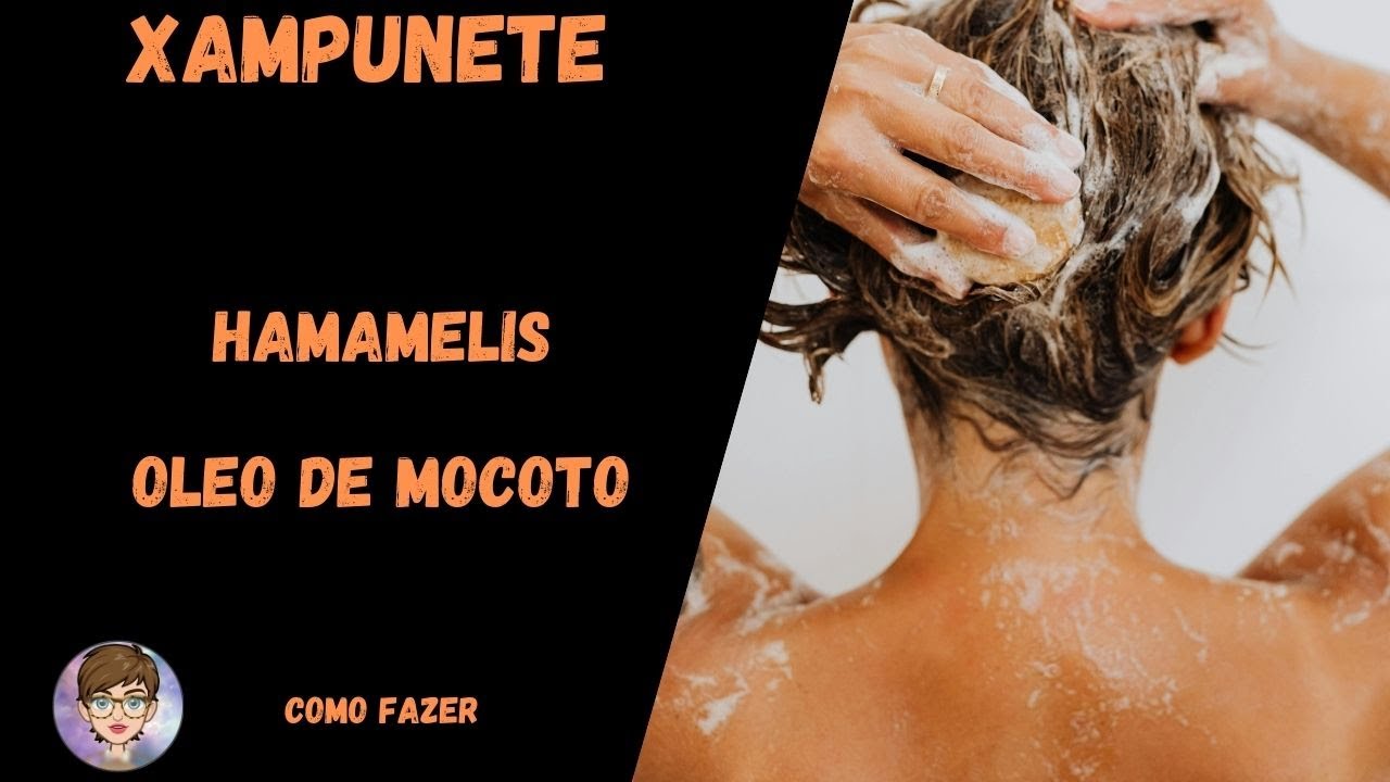xampu e sabonete solido de hamamelis