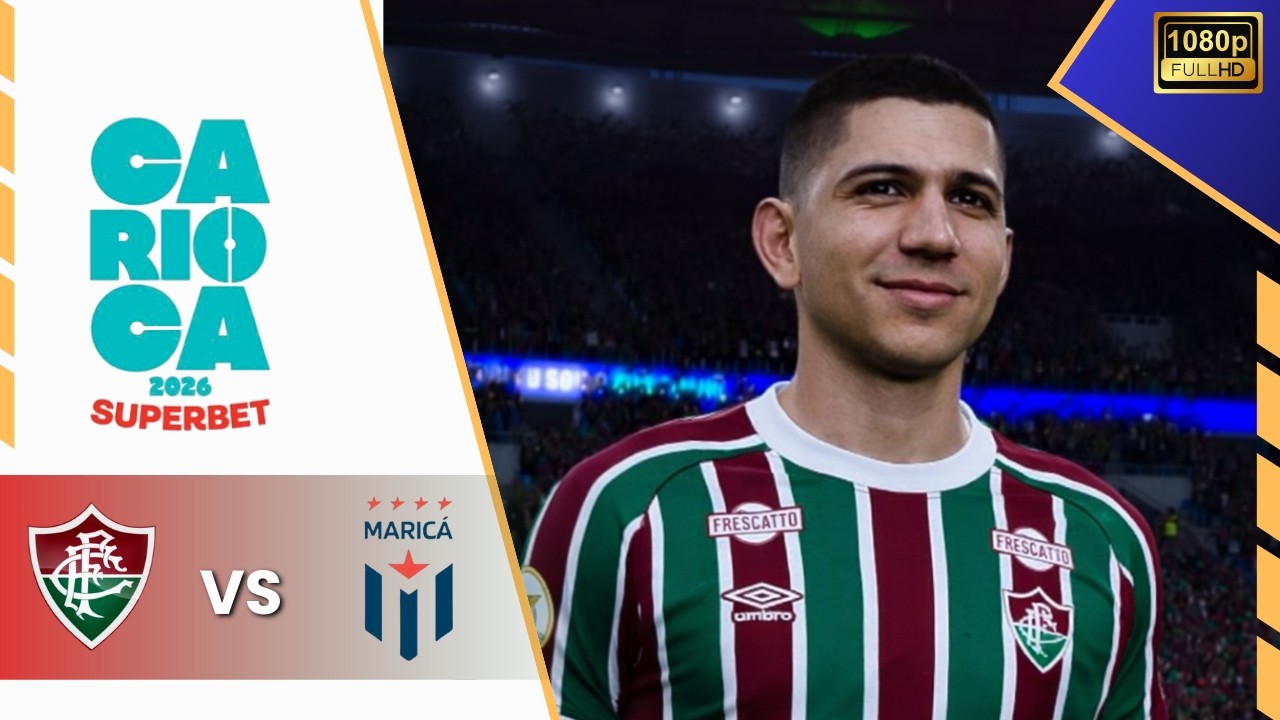 FLUMINENSE X MARICÁ | CARIOCA 2026 | 6° RODADA | SIMULAÇÃO REALISTA GOGOSZ PATCH  #fluzao