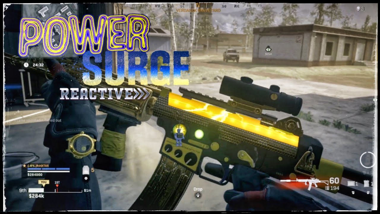 Power Surge REACTIVE Bundle In Warzone | Best Krig6 Loadout Warzone