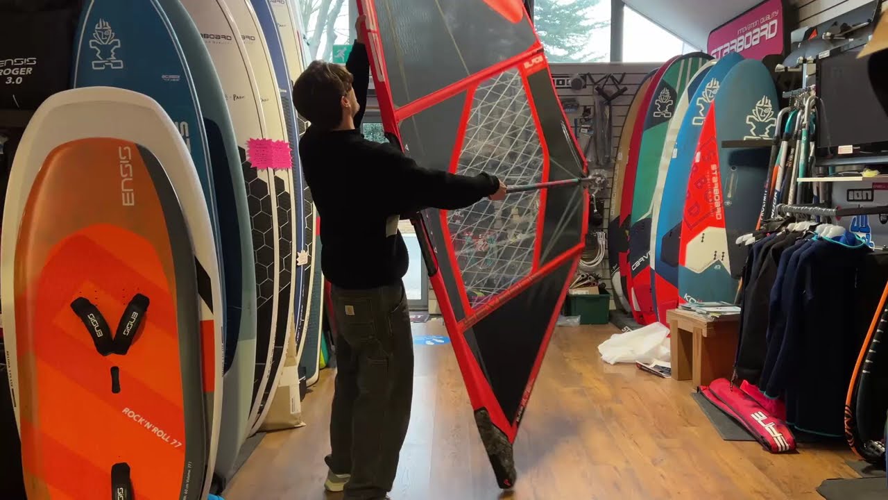 How to rig a Severne Blade (Windsurf rigging tutorial)