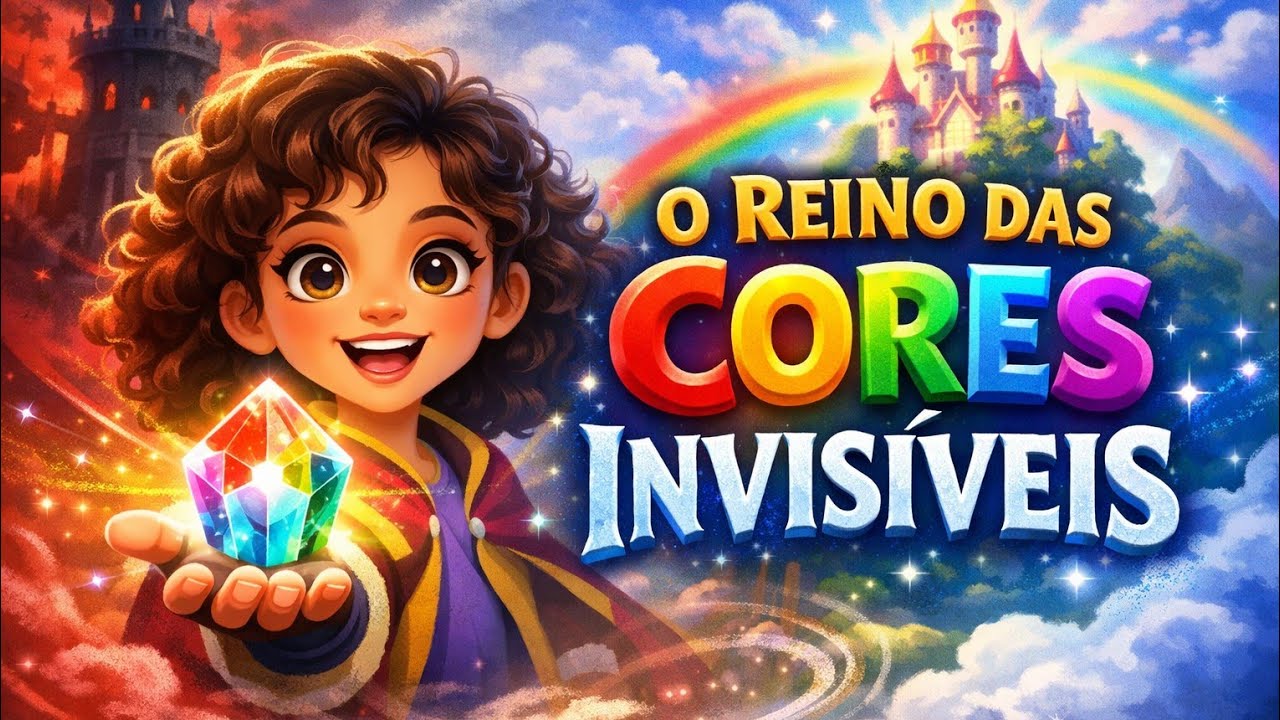 O Reino das Cores Invisíveis 🌈✨ A Aventura Mágica Que Vai Tocar Seu Coração!