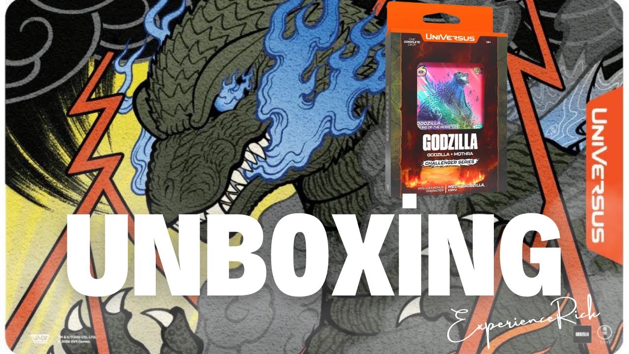 UVS GAMES Unboxing: GODZILLA + MOTHRA Challenger Deck
