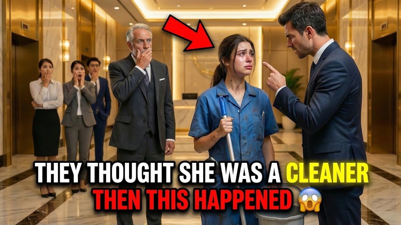 CEO'S DAUGHTER ACTS LIKE A CLEANER TO FIND TRUE LOVE — WHAT HAPPENED NEXT WILL SHOCK YOU.😱