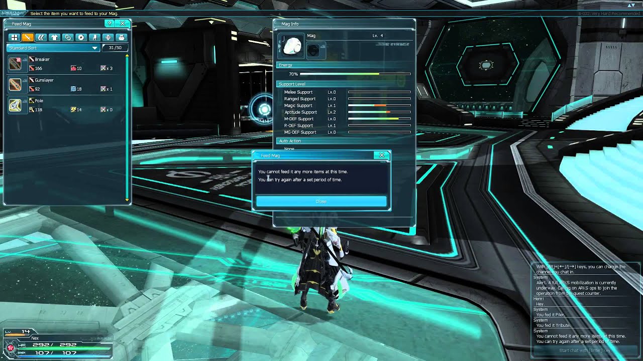 PSO2 Gameplay Overview