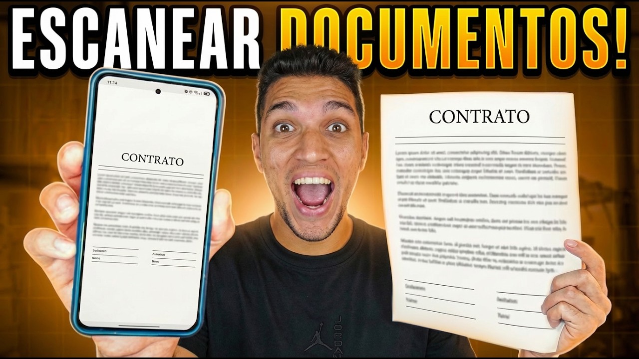Cómo ESCANEAR DOCUMENTOS con el CELULAR 2026 (Convertir documento a PDF)