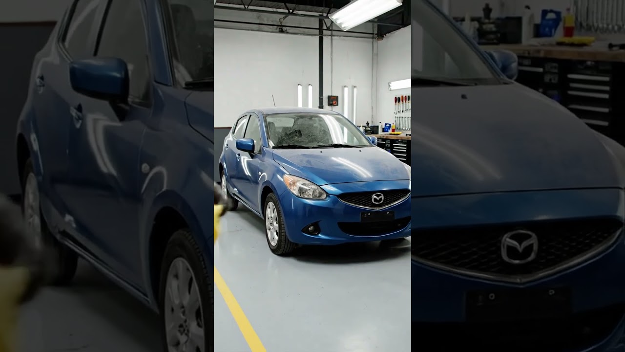 ✨ ASMR Mazda 2 Full Restoration Sounds | DEEP CLEAN