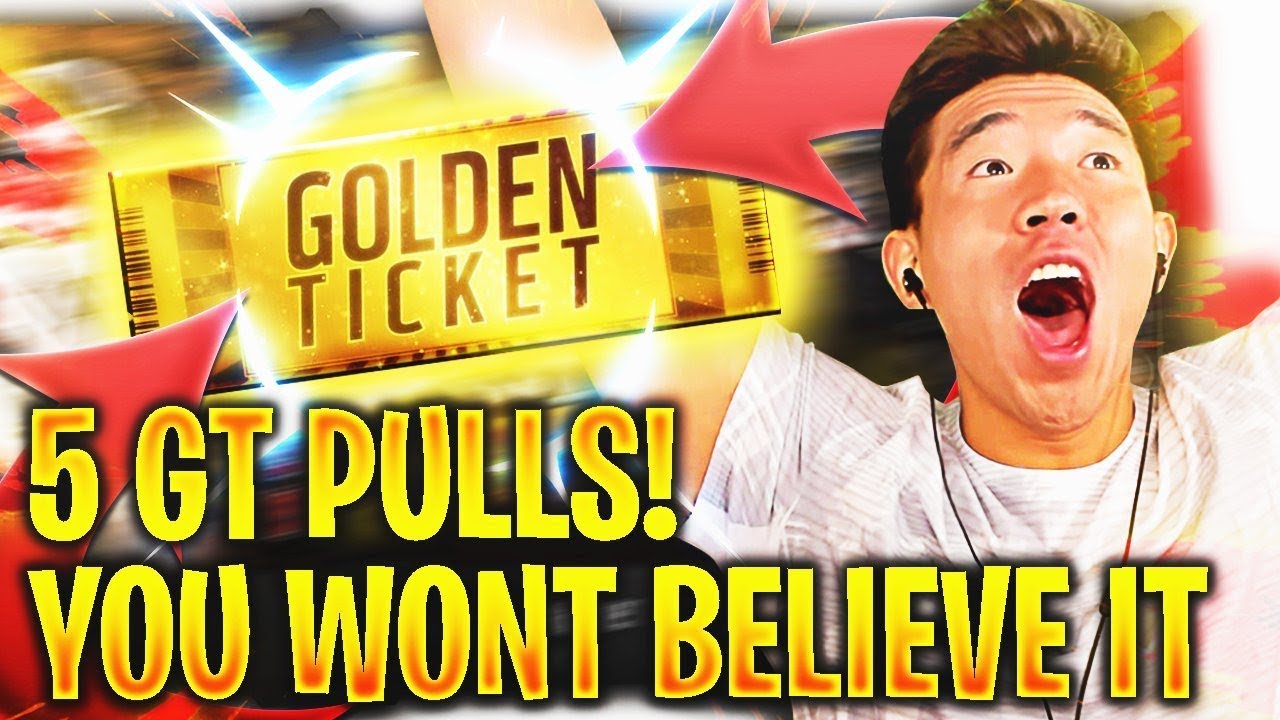 5 GOLDEN TICKET PULLS! DID THIS REALLY JUST HAPPEN? Madden 18 Ultimate Team