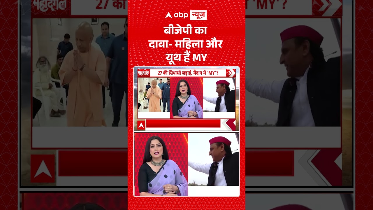 Chitra Tripathi : बीजेपी का दावा  महिला और यूथ हैं MY   | #viral #ytshorts #cmyogi