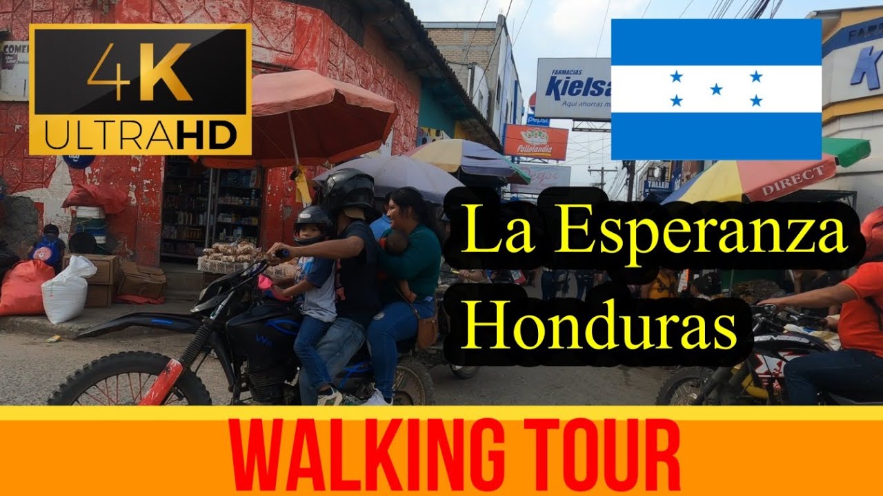 🇭🇳 Exotic La Esperanza ~ Walking Tour - Honduras