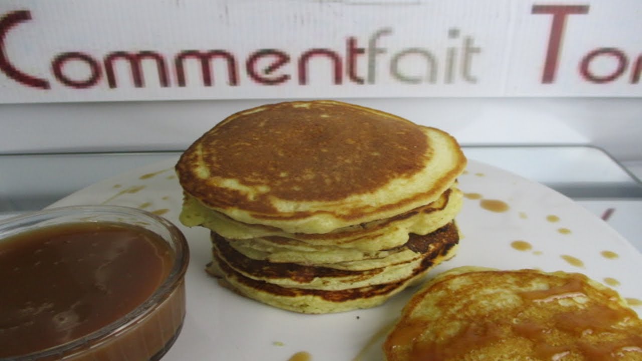 Comment faire des PANCAKES AMERICAIN -  pancake facile #recette de pancake facile #food #rapide