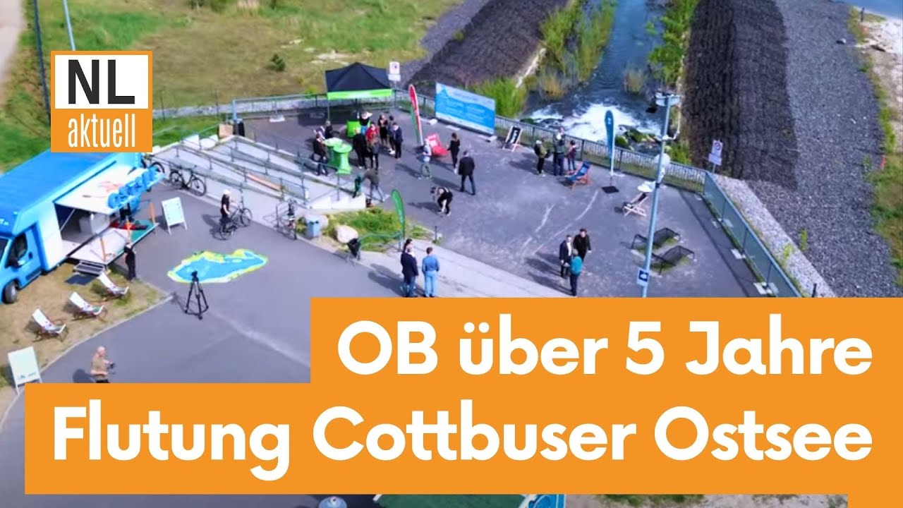 Cottbuser Ostsee | Oberbürgermeister über 5 Jahre Flutung & aktuelle Entwicklungen