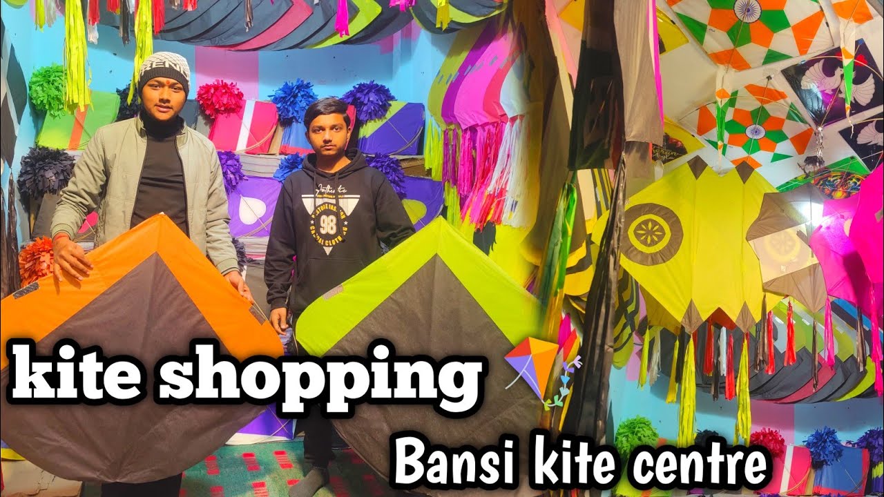 Haridwar best and famous kite shop 🛍️🪁||bansi kite centre 🔥||can't mess the end ❤️‍🔥