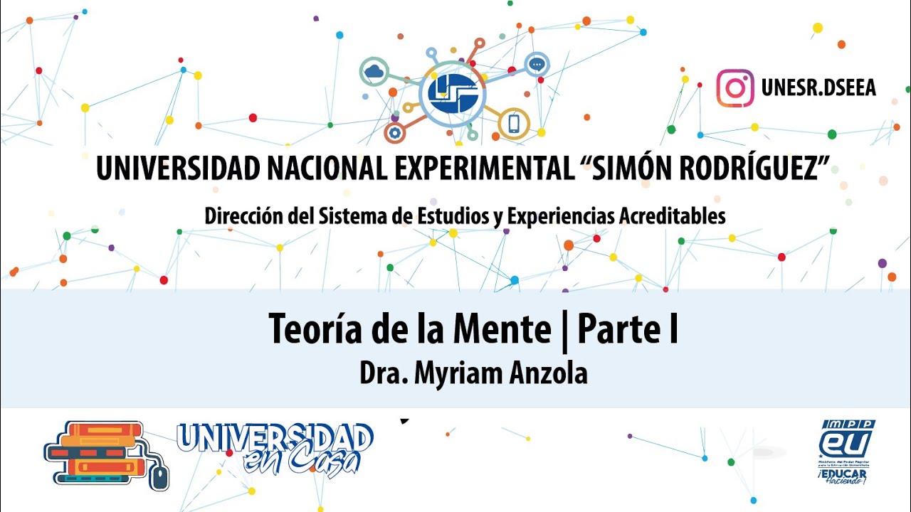 Teoría de la mente | Parte I | Dra. Myriam Anzola