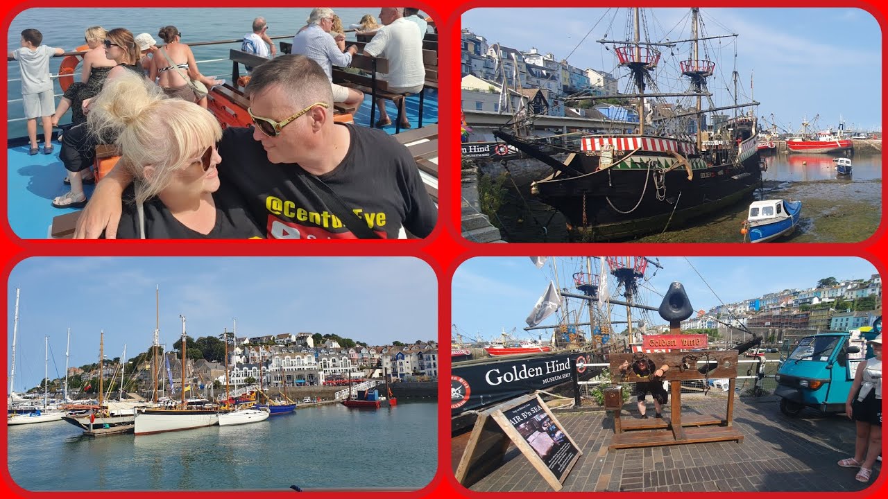 We take a ferry to Brixham! Loved it!!! 😍 