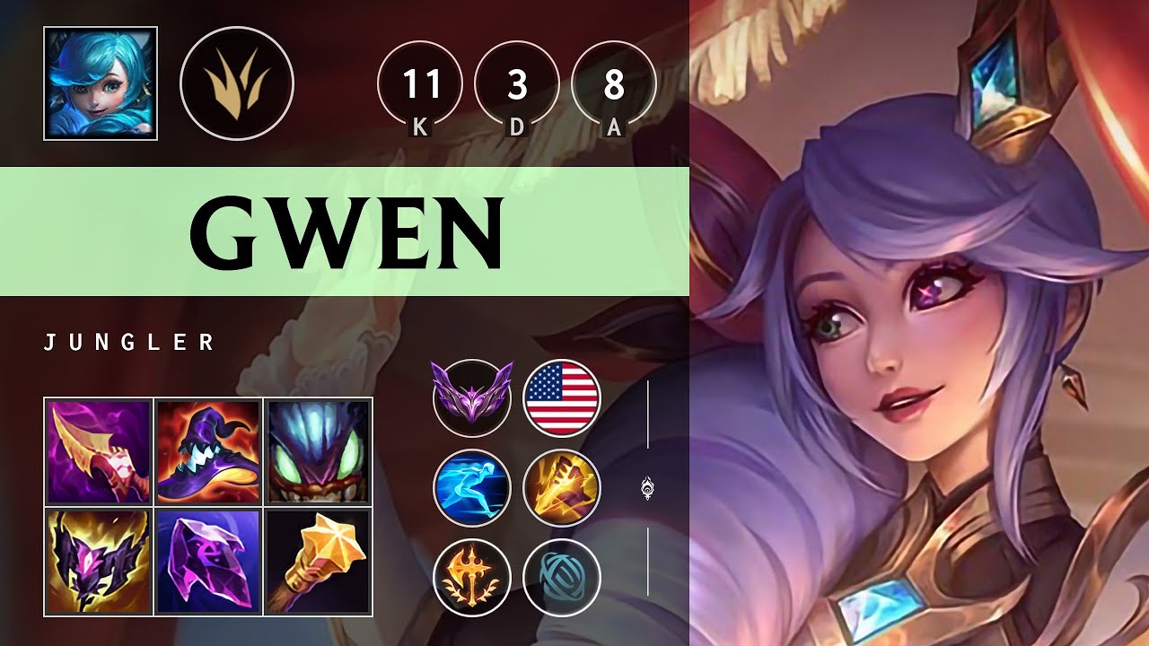 Gwen Jungle vs Wukong: Unstoppable - NA Master Patch 25.S1.1