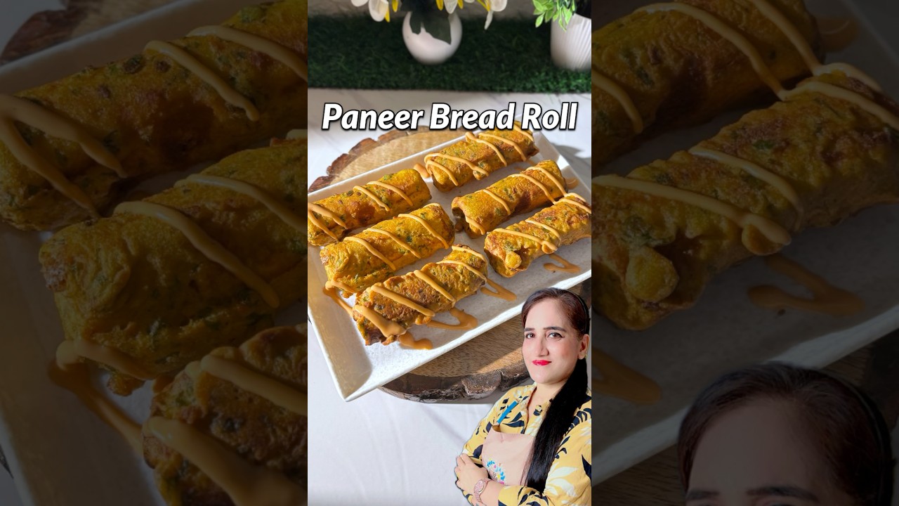 Trending Paneer Bread Roll Recipe 