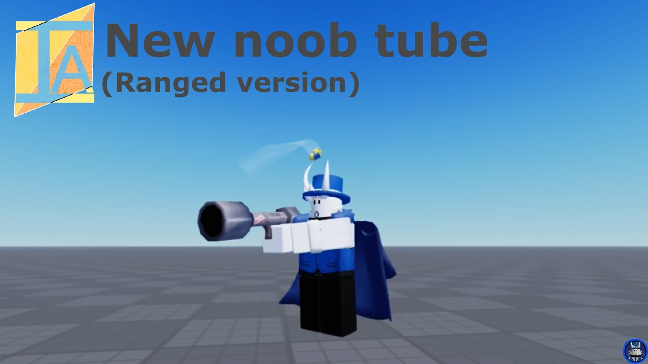 Noob tube but you can shoot noobs?? (Item asylum)