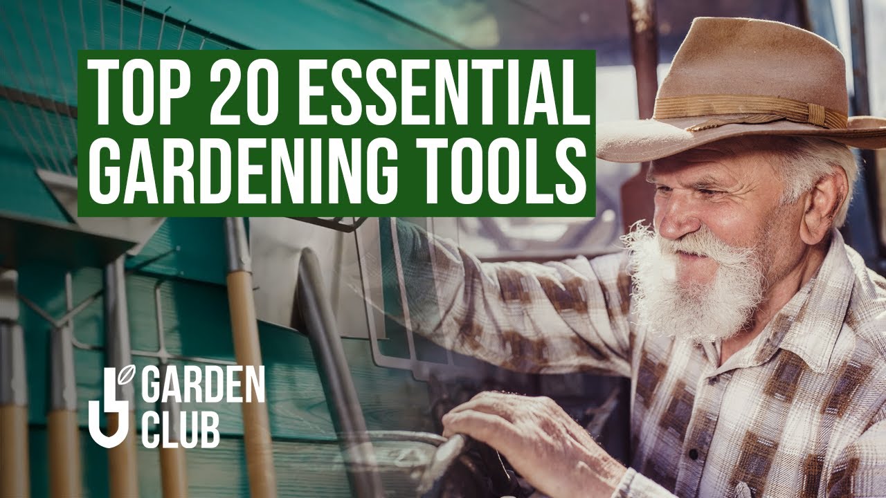 Gardening for Beginners: TOP 20 Essential TOOLS  for Gardening