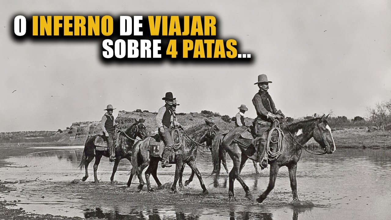 A verdade sobre as viagens de cavalo no velho oeste (não era nada heroico)